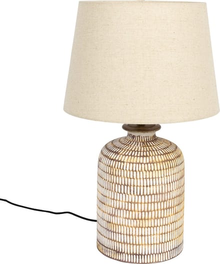Dutchbone Russel Tafellamp - Beige