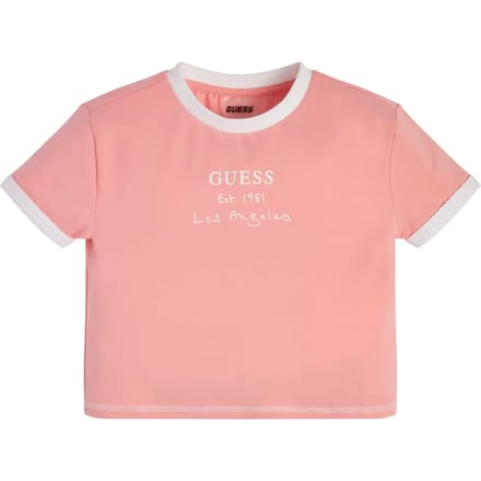 Meisjes-T-shirt crop top Guess Mini Me