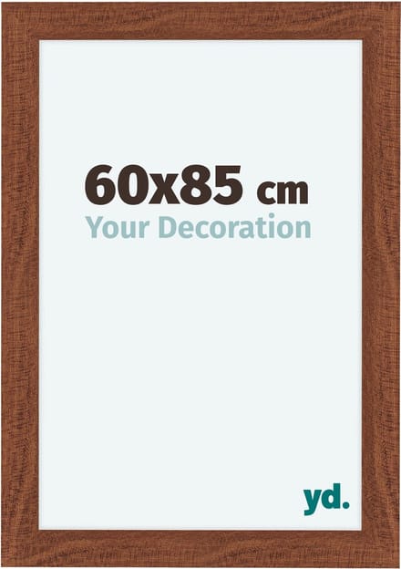 Your Decoration - Fotolijst 60x85 cm - MDF - Walnoot - Como