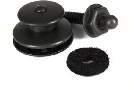 Loxx Security Locks zwart Chrom  - Accessoire voor gitaren