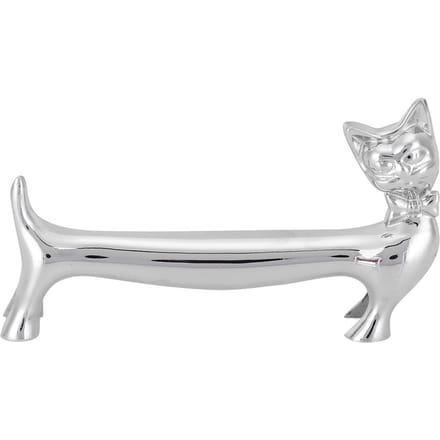 Kat Patroon Duurzaam Keukentafel Servies Eetstokjes Houder Standaard Tafel Decoratief Ornament white