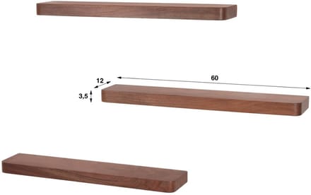 AnLi Style Wandplank Carve 60 set/3