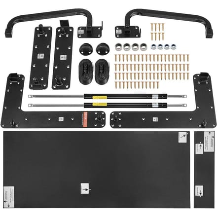 Kit de lit escamotable Queen Size Vertical Deluxe Quincaillerie de lit mural DIY Pliant