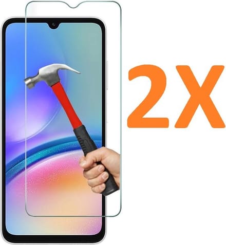 Screenprotector - Geschikt voor Samsung Galaxy A24 4G/Samsung Galaxy M34 5G Tempered Glas screen protector - 2 stuks Beschermglas