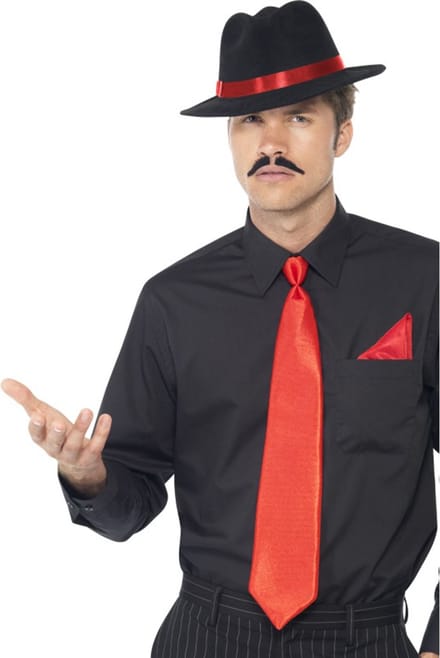 Gangster verkleedset rood