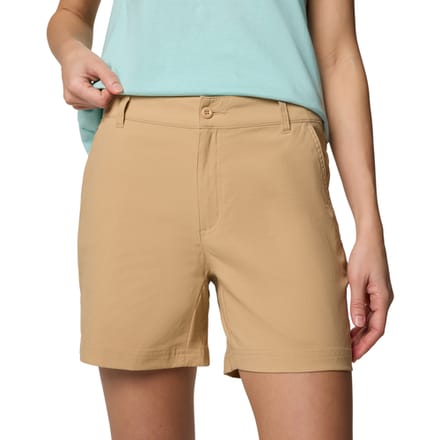 Columbia Leslie Falls Short II, Vrouwen, Beige, Shorts, maat: 36