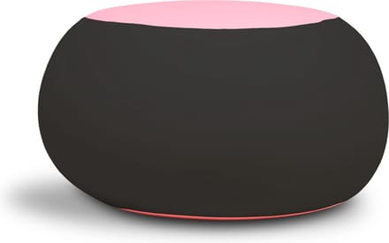 Terapy - Ollie Zitzak - 100cm x 100cm x 80cm - Zwart / Roze - Katoen