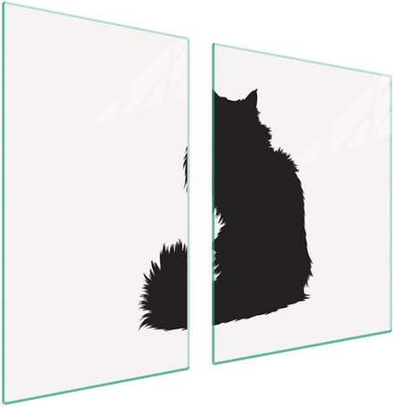 TMK ArtDeko - Serie - Snijplank - Glas - 100x52 cm - Antibacterieel
