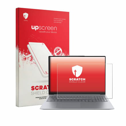 upscreen - Screenprotector voor Lenovo ThinkBook 16 Gen 9 - Folie Beschermfolie transparant