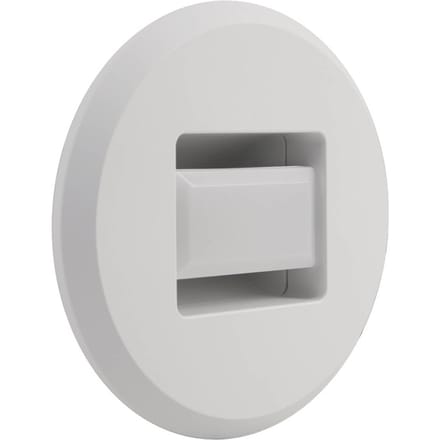 MEGAMAN LED inbouwlamp Tina, wit, Ø 9 cm, draaibaar