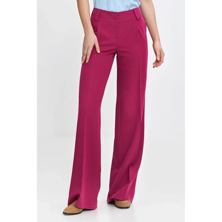 Vrouwelijke plooi broek Nife Wide Leg