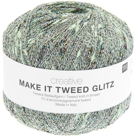 Rico Design Creative "Make It Tweed Glitz" - Mint