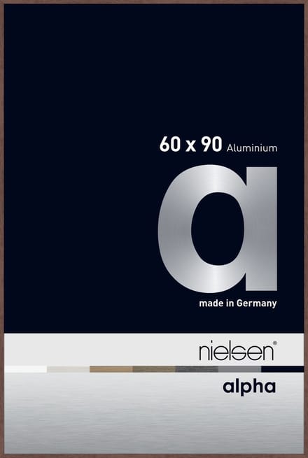 Nielsen Alpha Aluminium Wissellijst Wenge 60x90cm