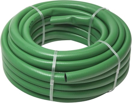 Tuinslang Gevouwen Ø 25 mm - 20 m UV-Beschermd PVC Groen