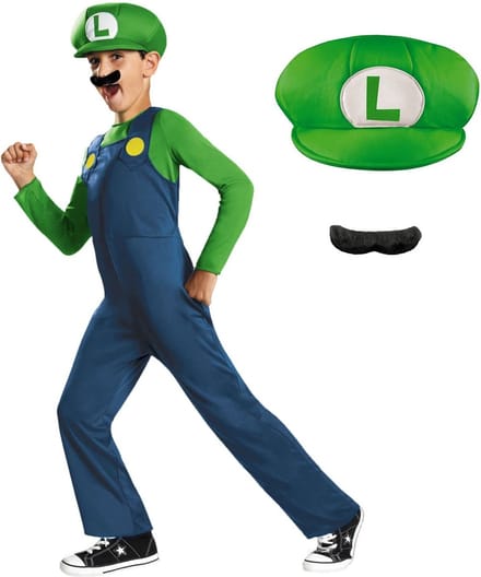 Verkleedkostuum Luigi voor kinderen - Verkleedkleding - 116/122