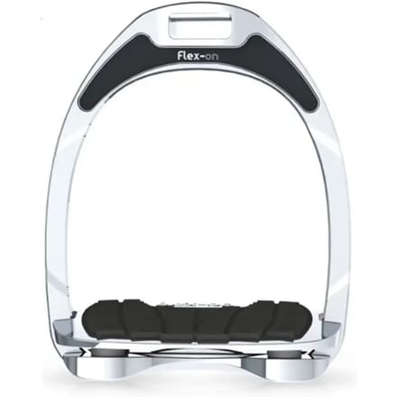 Ultra-Grip Aluminium Dressuurzolen Grijs/Alu/Bruin Flex-On