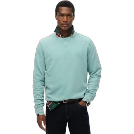 Superdry Classic Essential Sweatshirt Blauw Grootte: L