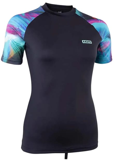 Ion Lizz Korte Mouw Rash Guard Zwart L Vrouw