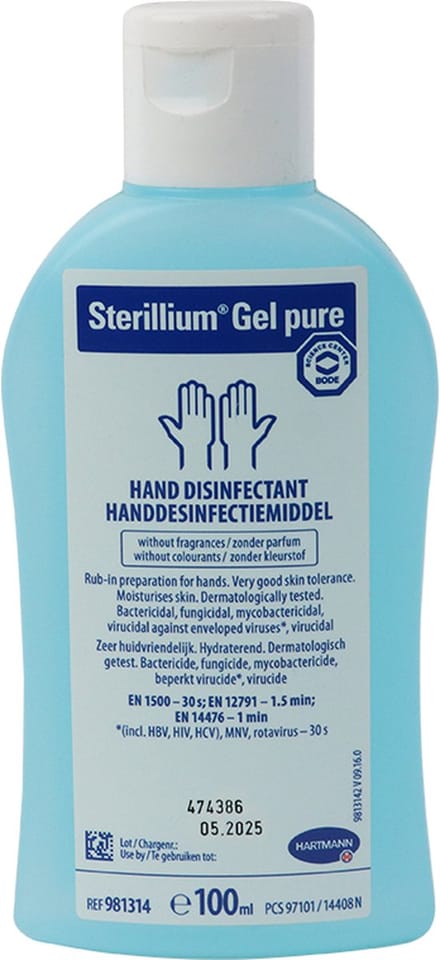 Sterillium GEL Pure handdesinfectie Hartmann - 100ml