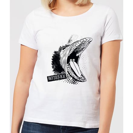 Beetlejuice Barbara Monster Women's T-Shirt - White - M - Wit