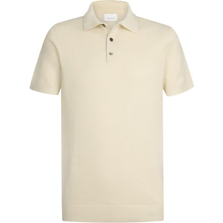 Profuomo poloshirt korte mouw beige