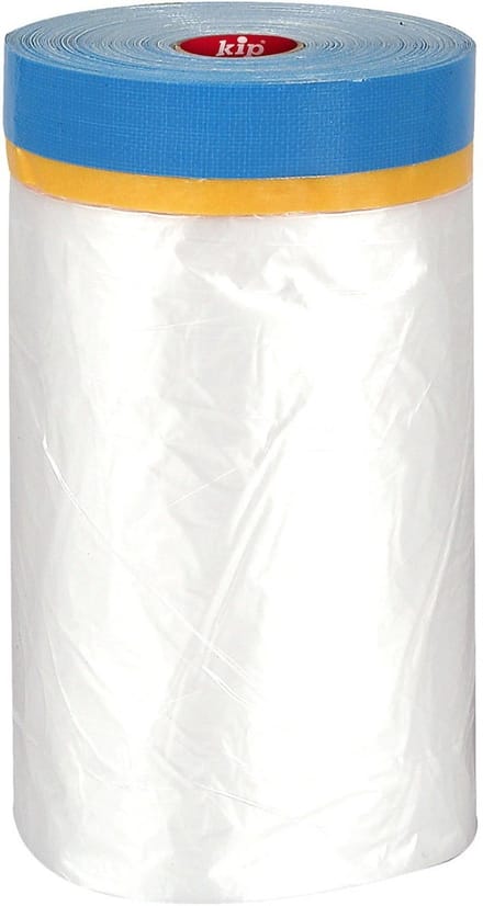 Kip 3388 Afdekfolie met Washi en Textiel Tape - 2600mm x 17 meter