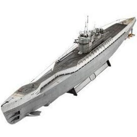 Revell Modelbouwpakket Militaire voertuigen - 05167 Duitse Submarine Type IX C/40 (U190) - Duikboot Plastic - 1:144 - Modelbouw