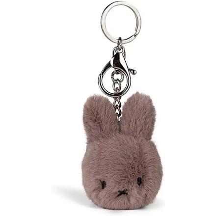 Bon Ton Toys Nijntje - ECO Fuzzy Keychain Taupe - 6 cm - 2.5"