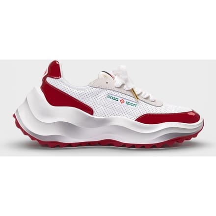 Casablanca Atlantis Heren Sneaker Wit/Rood