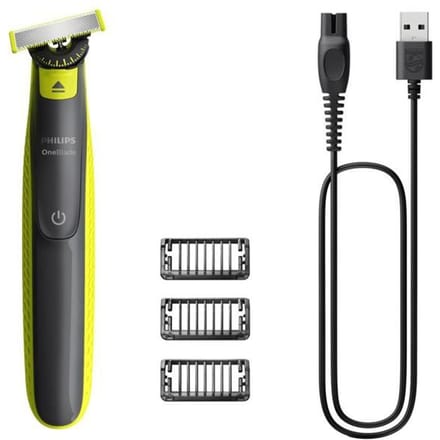 Rasoir Électrique - PHILIPS - OneBlade 360 QP2724/23 - 100% étanche - Autonomie 45 min - Lame durable