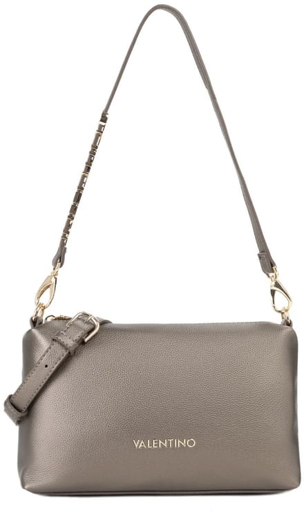 VALENTINO schoudertas Barn Hobo Bag Gun Metal zilverkleurig