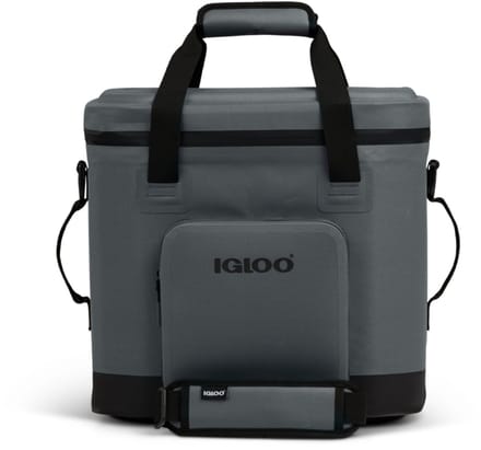 Igloo - Trailmate 36 - Koeltas – Ruime en Robuuste Soft Cooler voor Outdoor Gebruik - Grijs