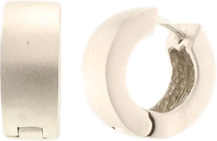 Behave - Dames oorringen zilverkleur 1,5 cm - Tijdloos & elegant