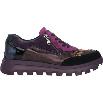 Waldläufer H-Ajala - dames sneaker - Paars - maat 37.5 (EU) 4.5 (UK)