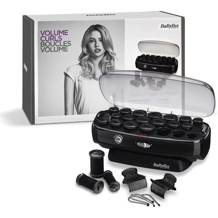 BaByliss Thermo Ceramic Rollers Krulset - 20 Fluwelen keramische rollers - Temperatuur-klaar indicatie