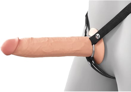 Pipedream - Fantasy X-Tensions - Silicone Holle Strap-On - 24 cm - Lichte Huidskleur