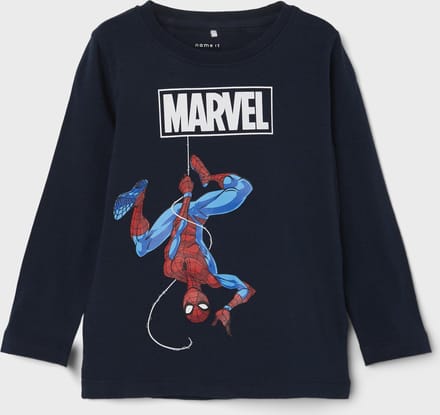 NAME IT NMMNAZIR SPIDERMAN LS TOP NOOS MAR Jongens Top - Maat 86