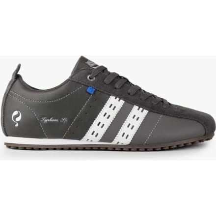 Q1905 Sneaker typhoon sp middengrijs/koningsblauw/wit