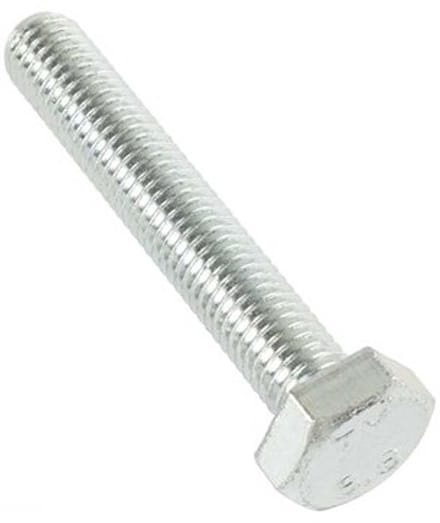 Tapbout met moer. M8 x 20mm. lang. RVS-A2. 8 stuks Bouten. Ifix.