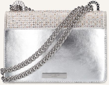 Kurt Geiger London Bow Small Shoreditch Handtassen Dames - Zilver - Maat ONESIZE