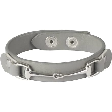Leren armbanden met bit HORKA