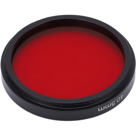 Camera Waterdicht Filter Volledig Rood Lensfilter Optisch Glas voor Nikon Camera Lens40.5mm 4.5mm / 1.59in red