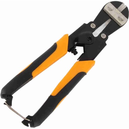8 inch Zware Uitvoering MiNi Bolt Knippers Draadkabel Kniptang Knipgereedschap black