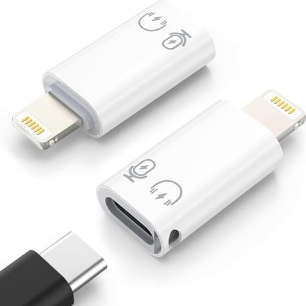 Femur USB-C naar Apple Lightning Adapter - Apple Lightning - USB-C Adapter - Apple Adapter - Alternatief Lightning USB-C Kabel - Lightning naar USB-C