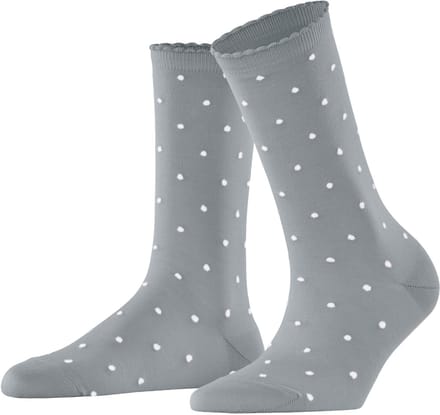 FALKE Spike Dot met stippen katoen Sokken dames grijs - maat 39-42