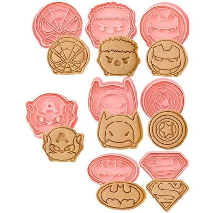 Uitstekers Met Stempel Superhelden Avengers Vormen 8 Stuks