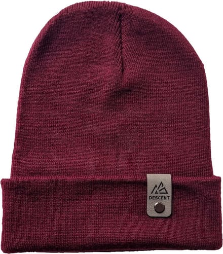 Descent - Muts - Basic - Bordeaux - Kurk - Beanie - Wintersport
