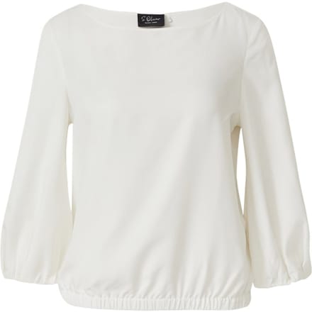 s.Oliver Blouses Offwhite Taglia: 46 | Magliette intime Outlet | Donna | Bianco