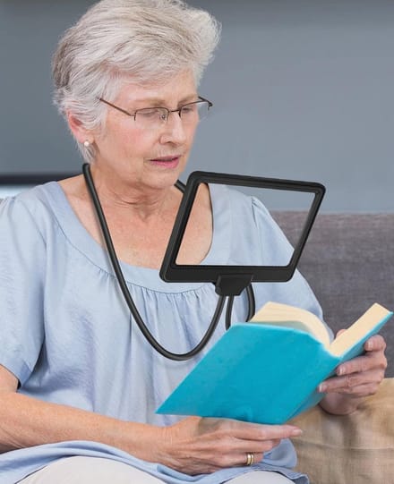 Vergrootglas voor handsfree gebruik - met LED verlichting