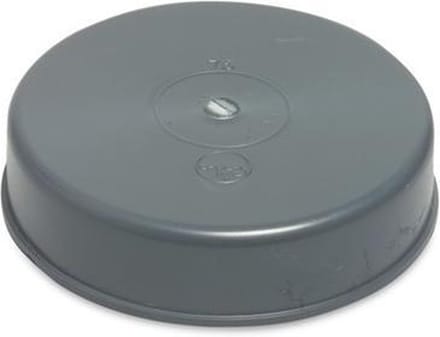Eindkap PVC-U 70 mm lijmmof grijs